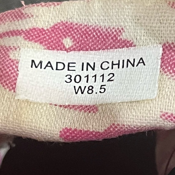 Toms Woman Desert Wedge Shoes Espadrille Bootie Gray Black Chambray Lace Up - Picture 6 of 7